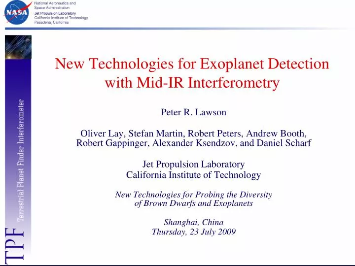 new technologies for exoplanet detection with mid ir interferometry