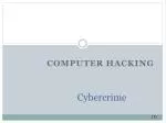 Cybercrime - slide 1