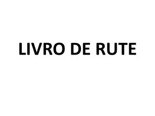 livro de rute