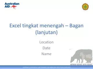 excel tingkat menengah bagan lanjutan