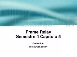 frame relay semestre 4 cap tulo 5