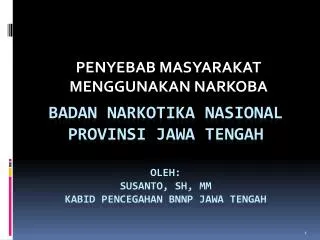penyebab masyarakat menggunakan narkoba