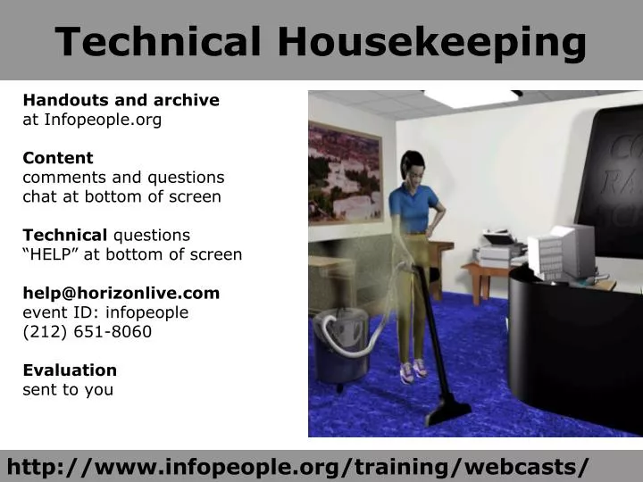 technical housekeeping