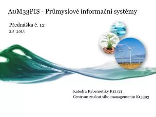 a0m33pis pr myslov informa n syst my