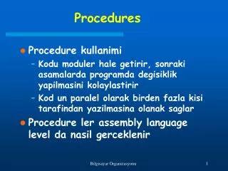 Procedures