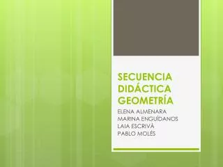 secuencia did ctica geometr a