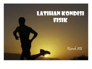 latihan kondisi fisik
