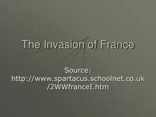 The Invasion of France