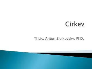 cirkev