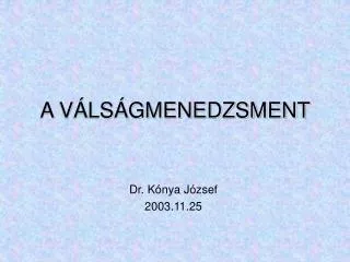 a v ls gmenedzsment