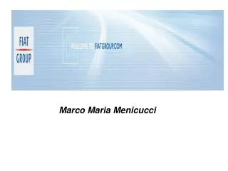 Marco Maria Menicucci