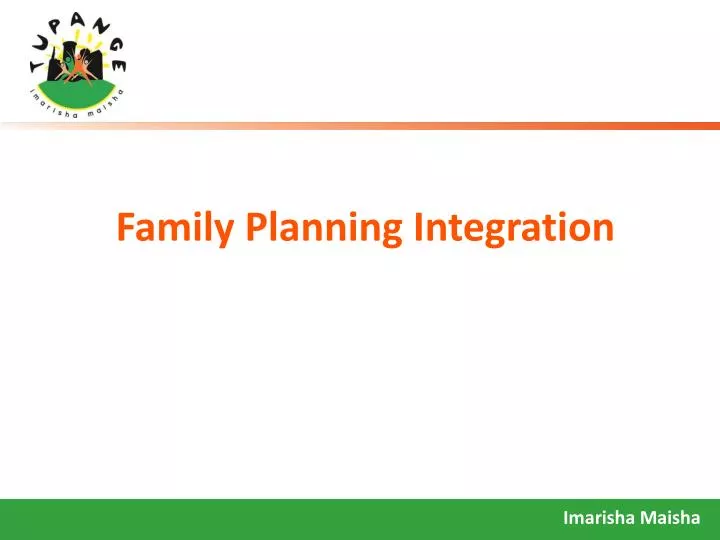 family planning integration
