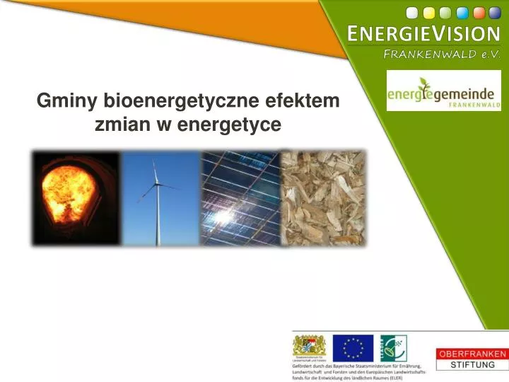 gminy bioenergetyczne efektem zmian w energetyce