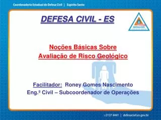 defesa civil es