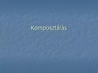 komposzt l s