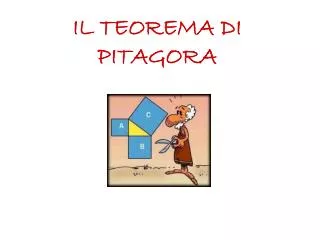 il teorema di pitagora