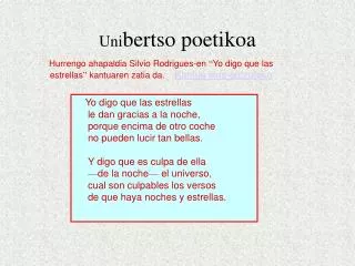 uni bertso poetikoa