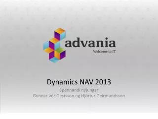 dynamics nav 2013