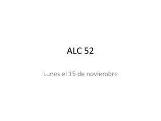 ALC 52