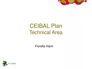 CEIBAL Plan Technical Area