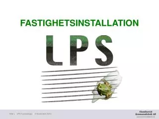 fastighetsinstallation