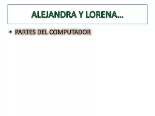 alejandra y lorena