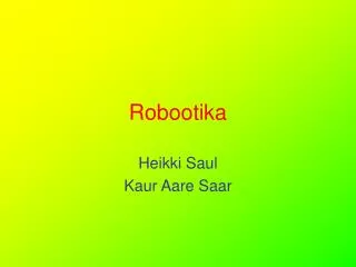 robootika