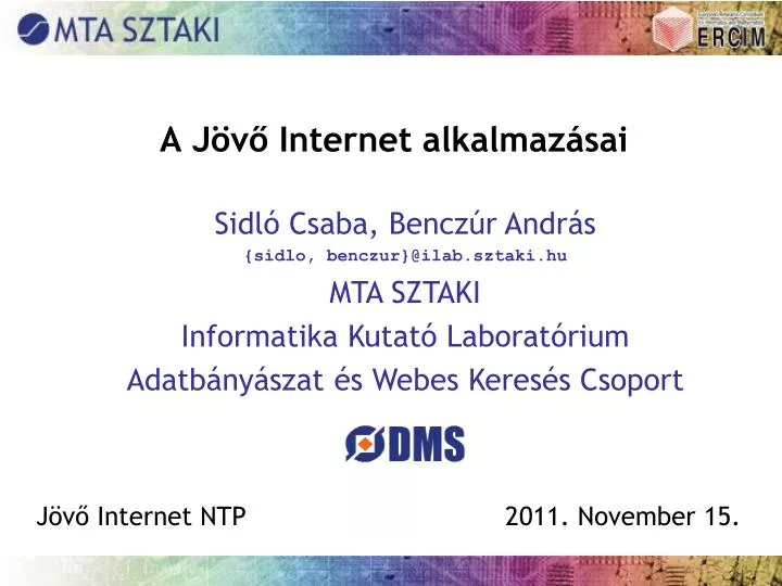 a j v internet alkalmaz sai