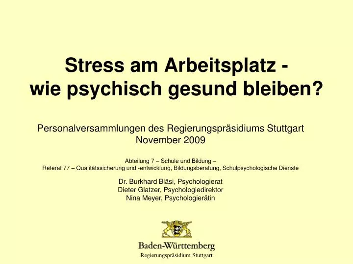 stress am arbeitsplatz wie psychisch gesund bleiben