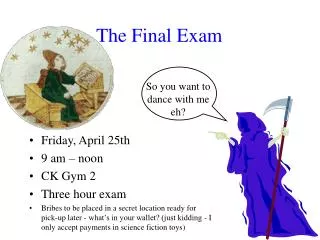 The Final Exam