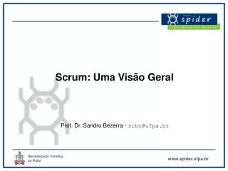 scrum uma vis o geral