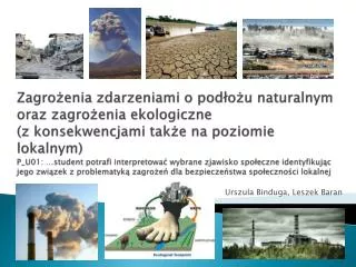urszula binduga leszek baran