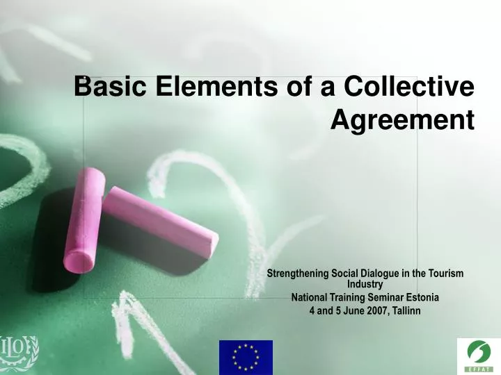 basic elements of a collective agreement