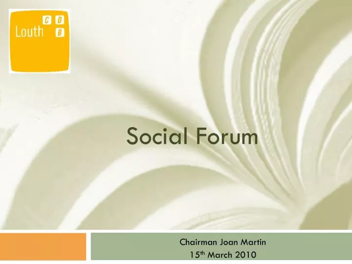 social forum