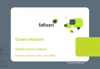 Green shoots? Global macro outlook
