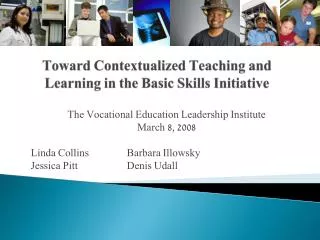 Toward Contextualized Teaching and Learning in the Basic Skills Initiative