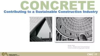 Contributing to a Sustainable Construction Industry