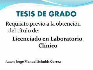 tesis de grado