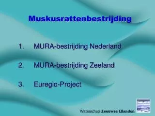 muskusrattenbestrijding