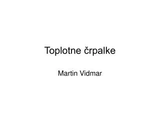 toplotne rpalke