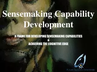 Sensemaking Capability Development