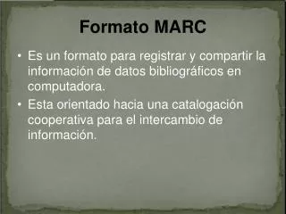 formato marc