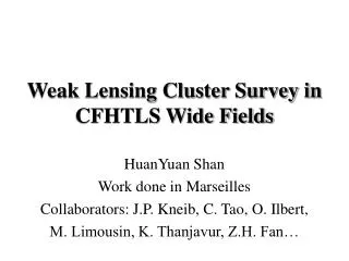 Weak Lensing Cluster Survey in CFHTLS Wide Fields