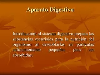 aparato digestivo