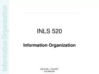 INLS 520