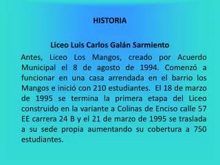 historia