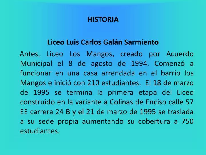 historia