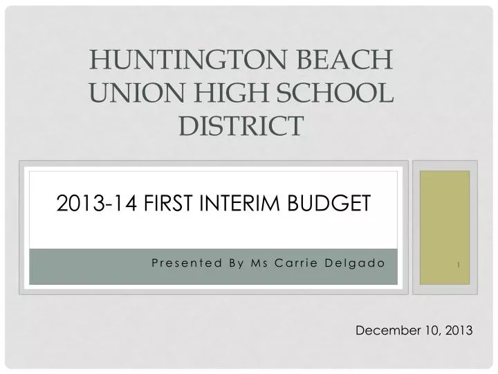 huntington beach union high school district