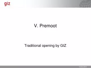 V. Premoot