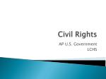 Civil Rights - slide 1